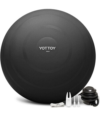 Anti-Burst Exercise Ball for Working Out, Yoga Ball for Pregnancy,Extra Thick...-image