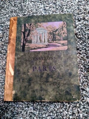 the environs of paris-patras guides-1925-leather bound-image