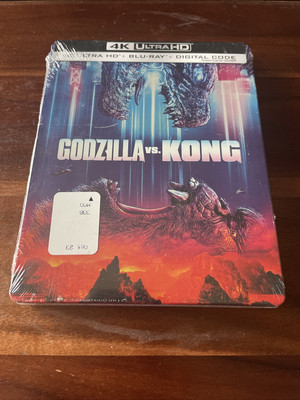 Godzilla vs Kong Steelbook 4K Ultra HD Blu-Ray Digital New-image