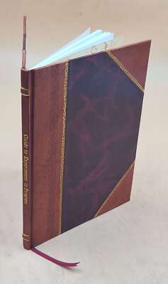 Guide To Experiments In Progress At The County Demonstration Far [Leather Bound]-image