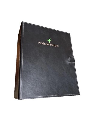 Andrew Harper Collection World 2012 Box Leather Set Travel Guide Book Hideaway-image