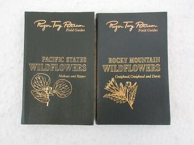 Lot 2 ROGER TORY PETERSON FIELD GUIDES Pacific Rocky Mountain Wildflowers Easton-image