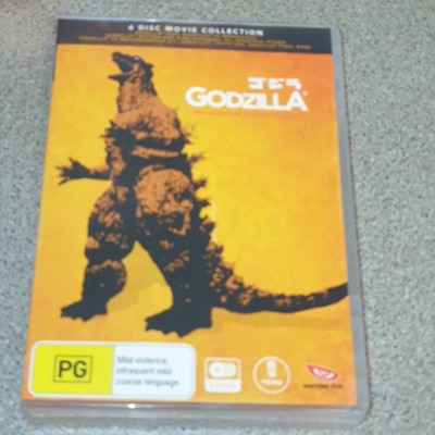 Godzilla : Millennium Series (DVD, Region 4) 6 Disc Movie Collection [RARE OOP]-image