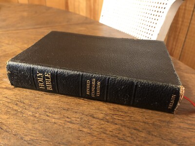 Nelson RSV Revised Standard Version Bible Genuine Leather 3807 Text Edition-image