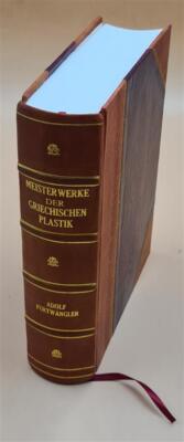 Meisterwerke Der Griechischen Plastik : Kunstgeschichtliche Unte [Leather Bound]-image
