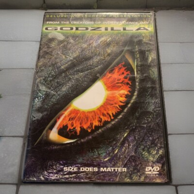 Godzilla (DVD, 1998)Clean | Tested | With Case | Free Same Day Shipping-image