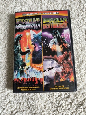 Godzilla Vs. Destroyah/Godzilla Vs. SpaceGodzilla (DVD, 2000) Double-Feature-image