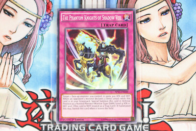 Yugioh Trap Card The Phantom Knights of Shadow Veil SP15-EN048 1st Ed Common-image