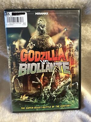 Godzilla vs Biollante (DVD, 2012) Toho Miramax OOP-image