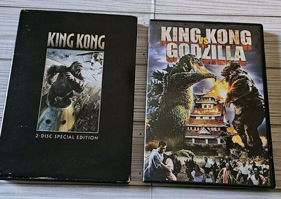 King Kong vs. Godzilla 2005 DVD & King Kong 2 Disc Special Edition 2003 Lot Of 2-image