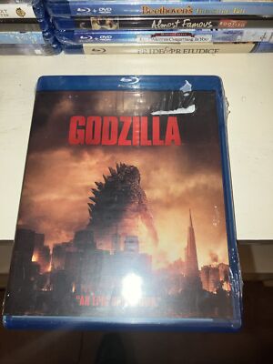 Godzilla (Elizabeth Olsen) NEW / Factory Sealed BluRay (2014)-image