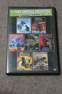 The Toho Godzilla Collection: Volume 2 (DVD) 4 disc set-image