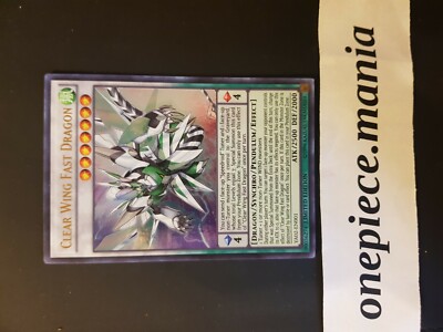 Yu-Gi-Oh! Clear Wing Fast Dragon YA02-EN001-image