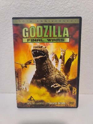 Godzilla: Final Wars (DVD, 2005) 50th Anniversary GUC Tested Working-image