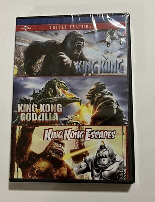 KING KONG Triple Feature NEW SEALED DVD-image