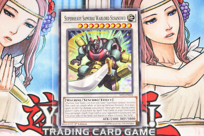Yugioh Superheavy Samurai Warlord Susanowo SP15-EN034 1st Edition Common-image