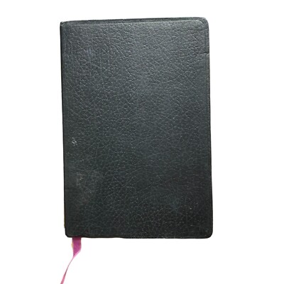 Nave's Topical Bible 1962 Black Bonded Leather Thumb Indexed Southwestern-image