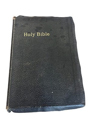Holy Bible KJV Self Pronouncing Edition World Publishing Vintage Leatherbound -image