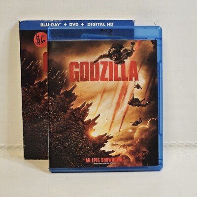 Godzilla (2014) Blu-Ray + DVD.-image
