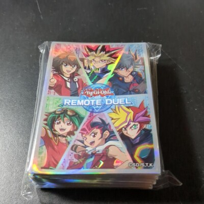 Yugioh REMOTE DUEL Past Protag 70 Sleeves Official Duelist Card Protector 2023-image