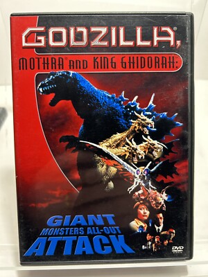 Godzilla, Mothra and King Ghidorah: Giant Monsters All-Out Attack (DVD, 2004)-image