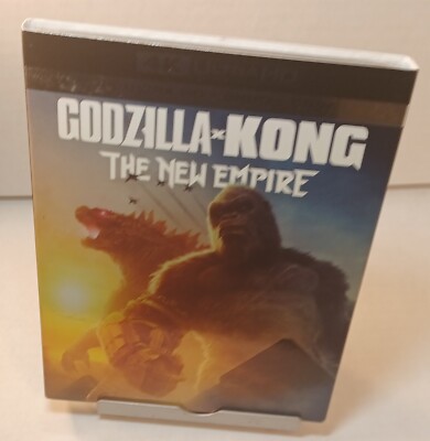 Godzilla x Kong The New Empire (4K)-SLIPCOVER (Sealed)NEW-Shipping with Tracking-image