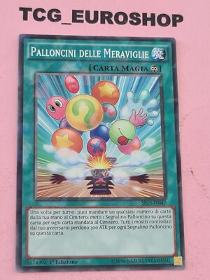 WONDER BALLOONS ● YUGIOH ● SP15 ● 2015 ● SHATTERFOIL ● ITALIAN ● NM ● #2729-image