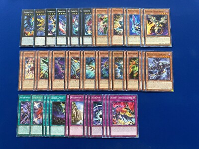  Yu-Gi-Oh! ARC-V - Shay Obsidian's Complete Raidraptor Xyz Deck-image