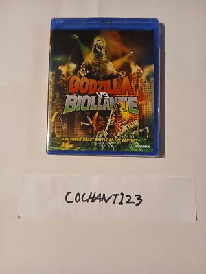 Godzilla Vs. Biollante (1989) (Blu-ray) New Sealed OOP -- Miramax & Lionsgate-image