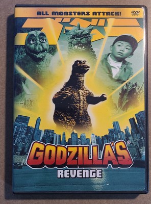 !!! Godzilla's Revenge All Monsters Attack (DVD, 1969) - Preowned, EC !!!-image