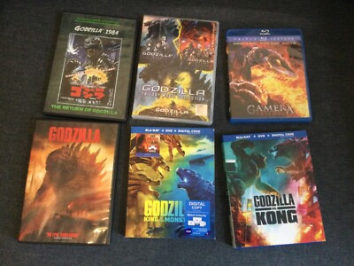 Godzilla/Gamera DVD/Blu-ray Lot-image