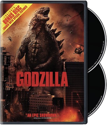 GODZILLA (DVD, 2014) Special Feature Bonus Disc Action Adventure Sci-Fi-image