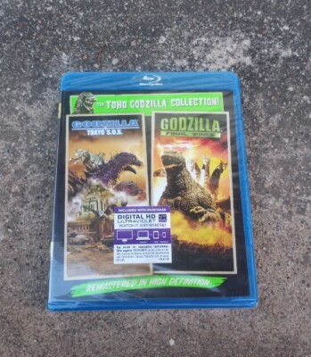 Godzilla Toyko S.O.S./Final Wars - 2014 Toho Collection Blu-Ray Movie Sealed-image