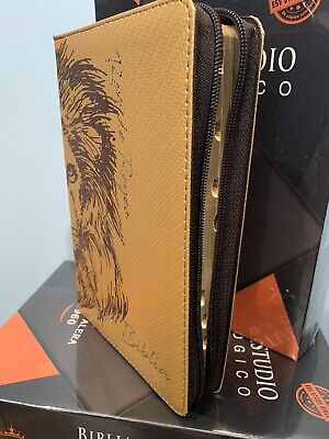 Biblia Reina Valera 1960 Leon Dorado Con Indice Letra 12 Puntos Cierre T.MANUAL-image