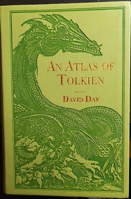 AN ATLAS OF TOLKIEN 2015 David Day, Illustrated Guide, Faux Leather -image