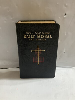 New St. Joseph Daily Missal And Hymnal  1966 By Catholic Book Publishing-image