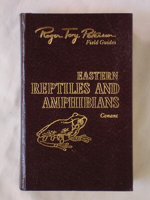 EASTERN REPTILES & AMPHIBIANS Roger Tory Peterson Field Guide EASTON PRESS-image
