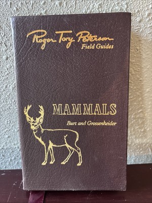 VTG 1996 Roger Tory Peterson Field Guides Mammals Collector’s Leather Edition-image