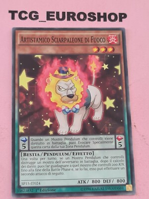 PERFORMAPAL FIRE MUFFLERLION ● YUGIOH ● SP15 ● 2015 ● COMMON ● ITALIAN ● NM 2729-image