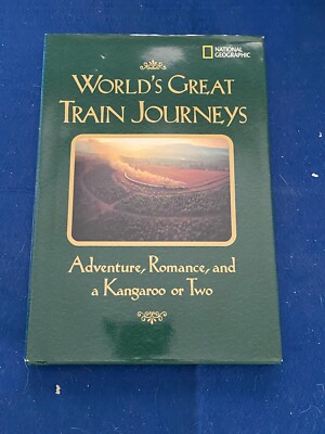 World's Great Train Journeys - Adventure, Romance and a Kangaroo or Two - HC-image