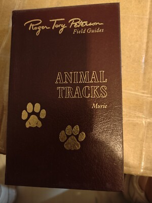 Animal Tracks Roger Tory Peterson Field Guides Easton Press Leather Collectors-image