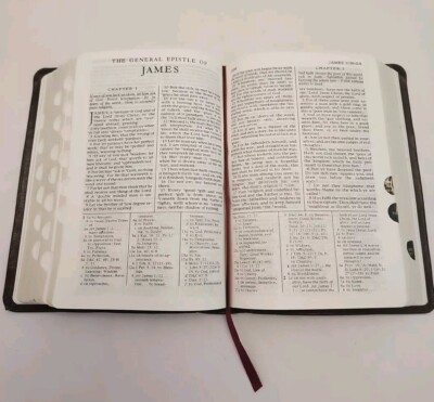 Holy Bible KJV Church of Jesus Christ of Latter Day Saints, Indexed Leather 1979-image
