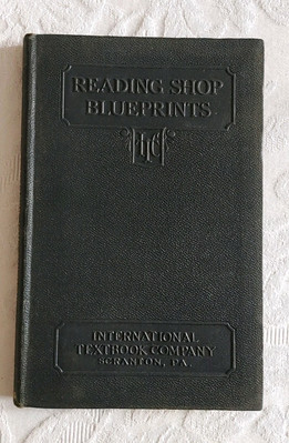 Antique Textbook Reading Shop Blueprints International Textbook Company 1927-image