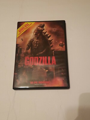 Godzilla (DVD, 2014, 2-Disc Set, Excellent Condition -image