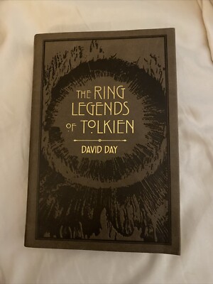 THE RING LEGENDS OF TOLKIEN David Day Illustrated Guide Flexi Bound Faux Leather-image