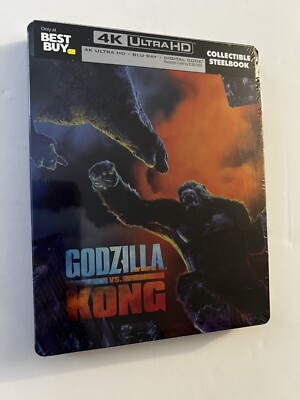 Godzilla Vs. Kong Steelbook (4K UHD/Blu-ray/Digital Copy) “BRAND NEW”-image