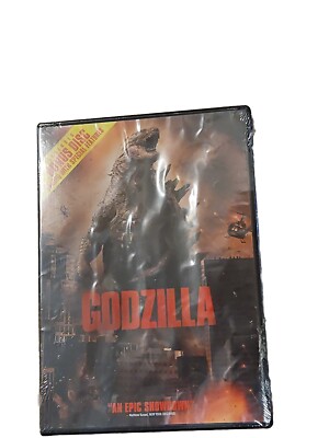 Godzilla (DVD, 2014) Includes Bonus Disc NEW Sealed-image