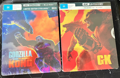 Godzilla Vs Kong, Godzilla X Kong Steelbook 4K Blu-Ray-image