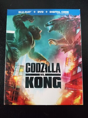 Godzilla vs Kong (Slip Cover, Blu-Ray/DVD)-image