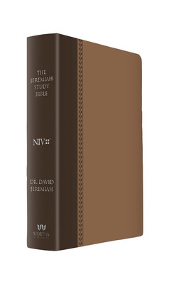 The Jeremiah Study Bible, NIV: (Brown w/ burnished edges) Leather-image